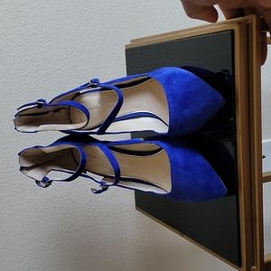 Jessica Simpson suede pumps